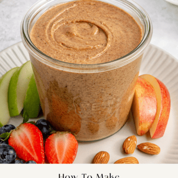 how to make almond butter