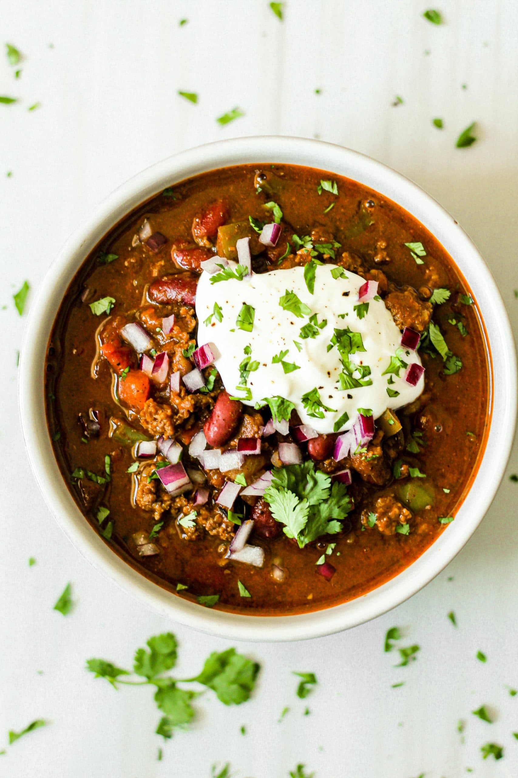 Easy Pumpkin Chili - All the Healthy Things