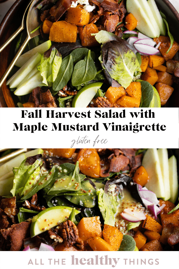 Fall Harvest Salad All the Healthy Things