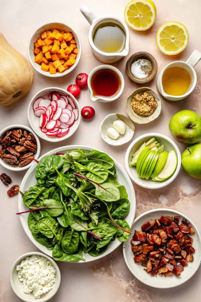 fall harvest salad ingredients