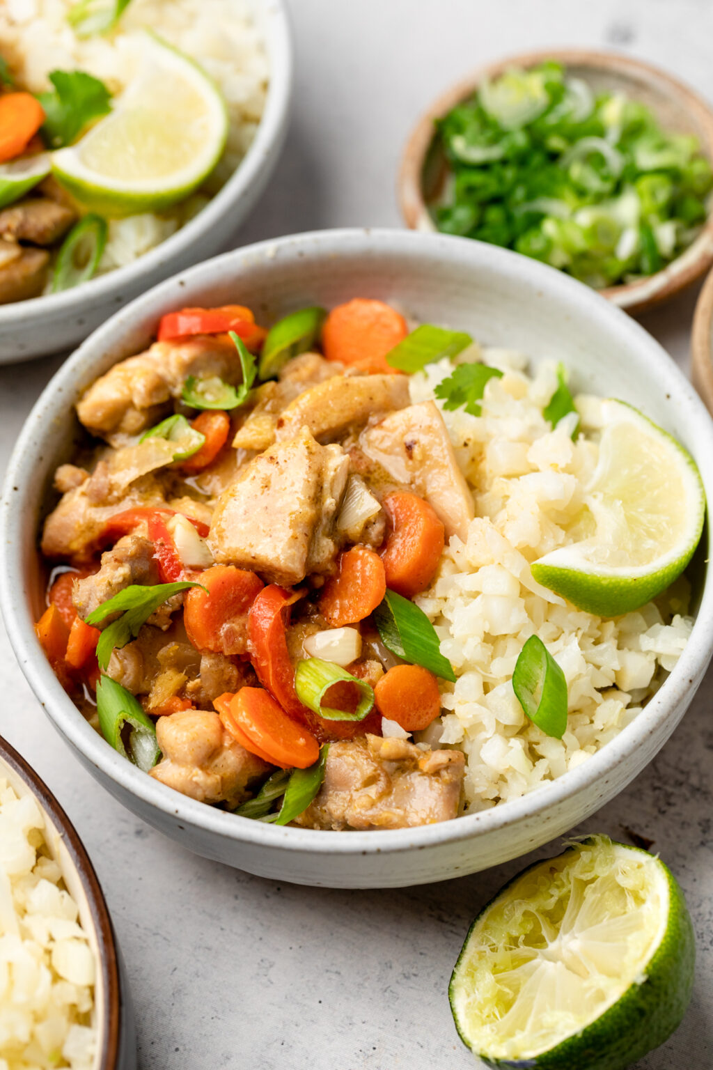 Thai-Inspired Green Curry with Chicken and Vegetables - All the Healthy ...