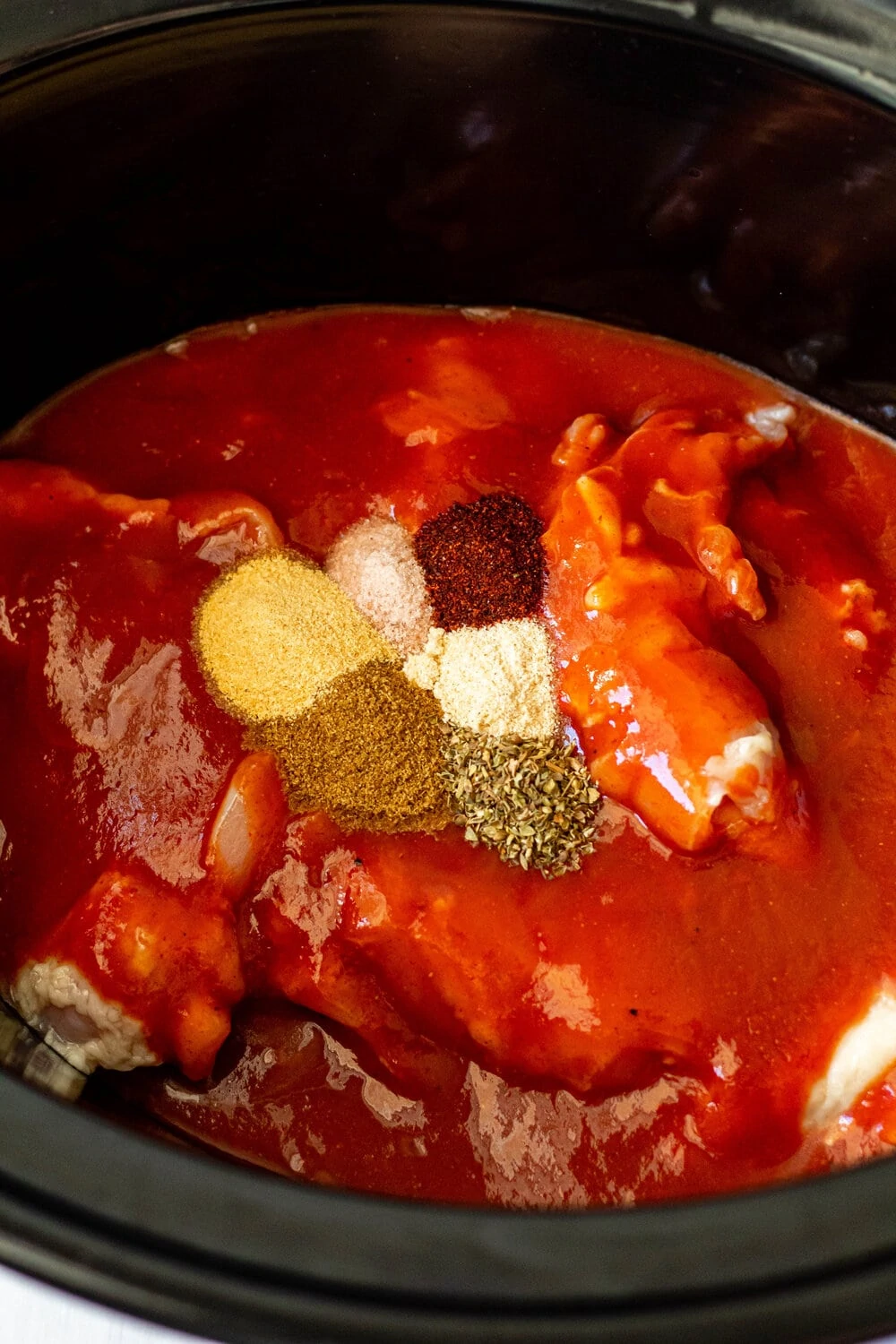 Gluten Free Chicken Enchilada Casserole_slow cooker.jpg