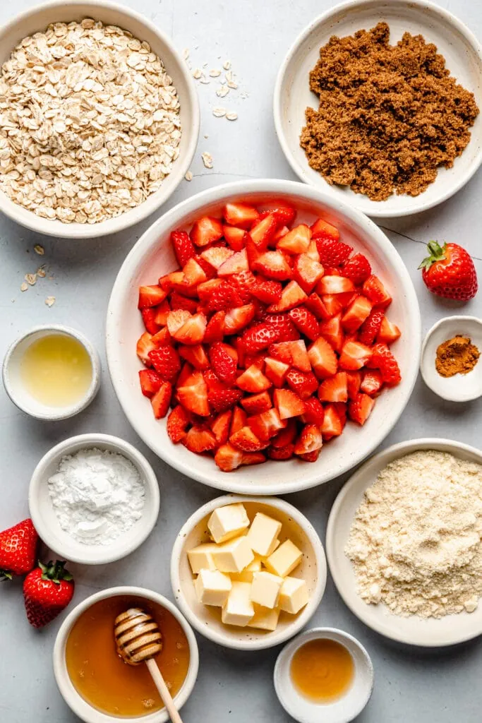 strawberry crisp ingredients