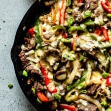 Philly Cheesesteak Skillet-image