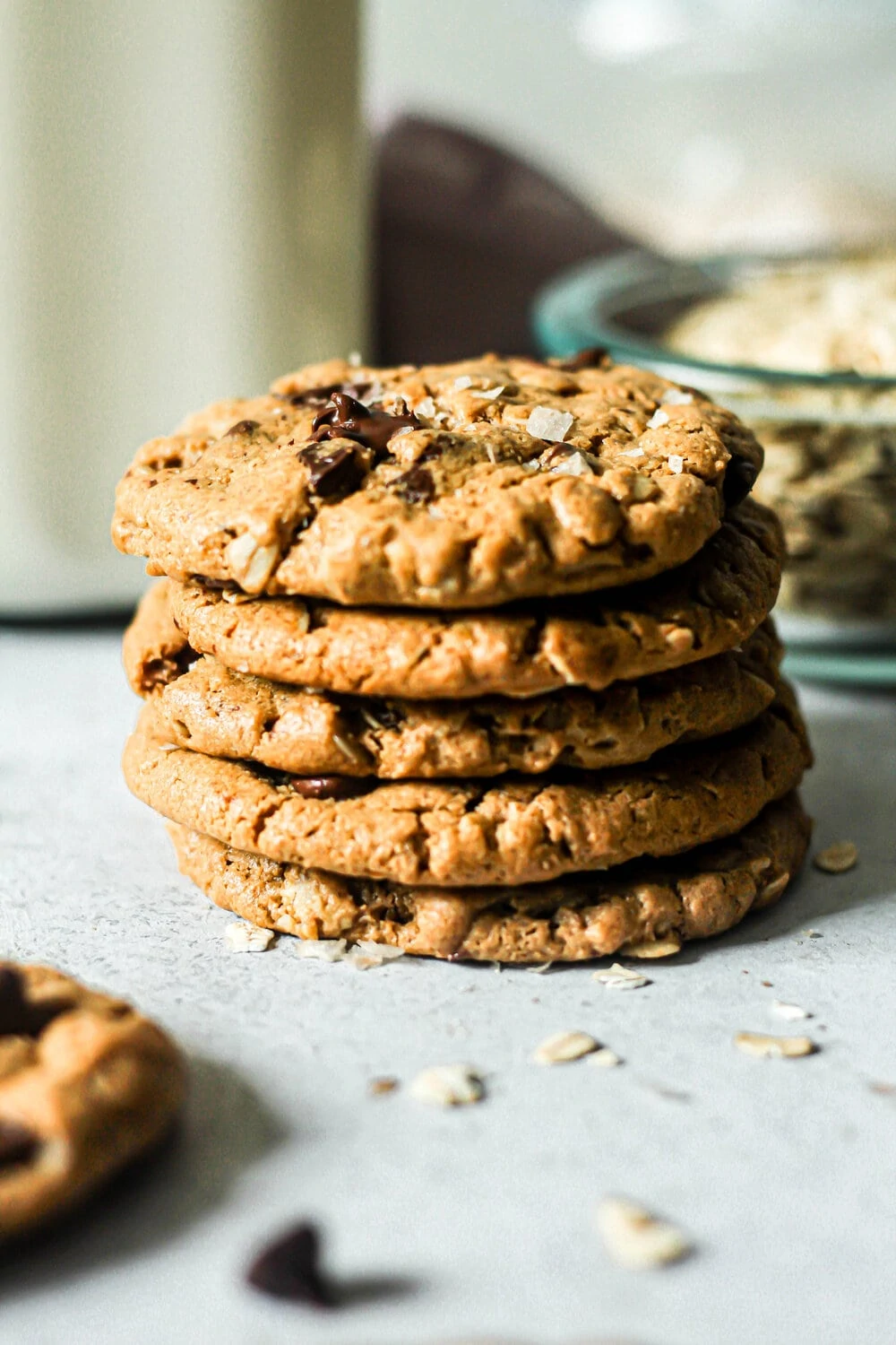 Gluten Free Oatmeal Chocolate Chip Cookies