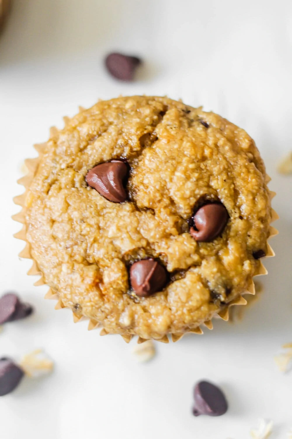 peanut butter chocolate chip muffins