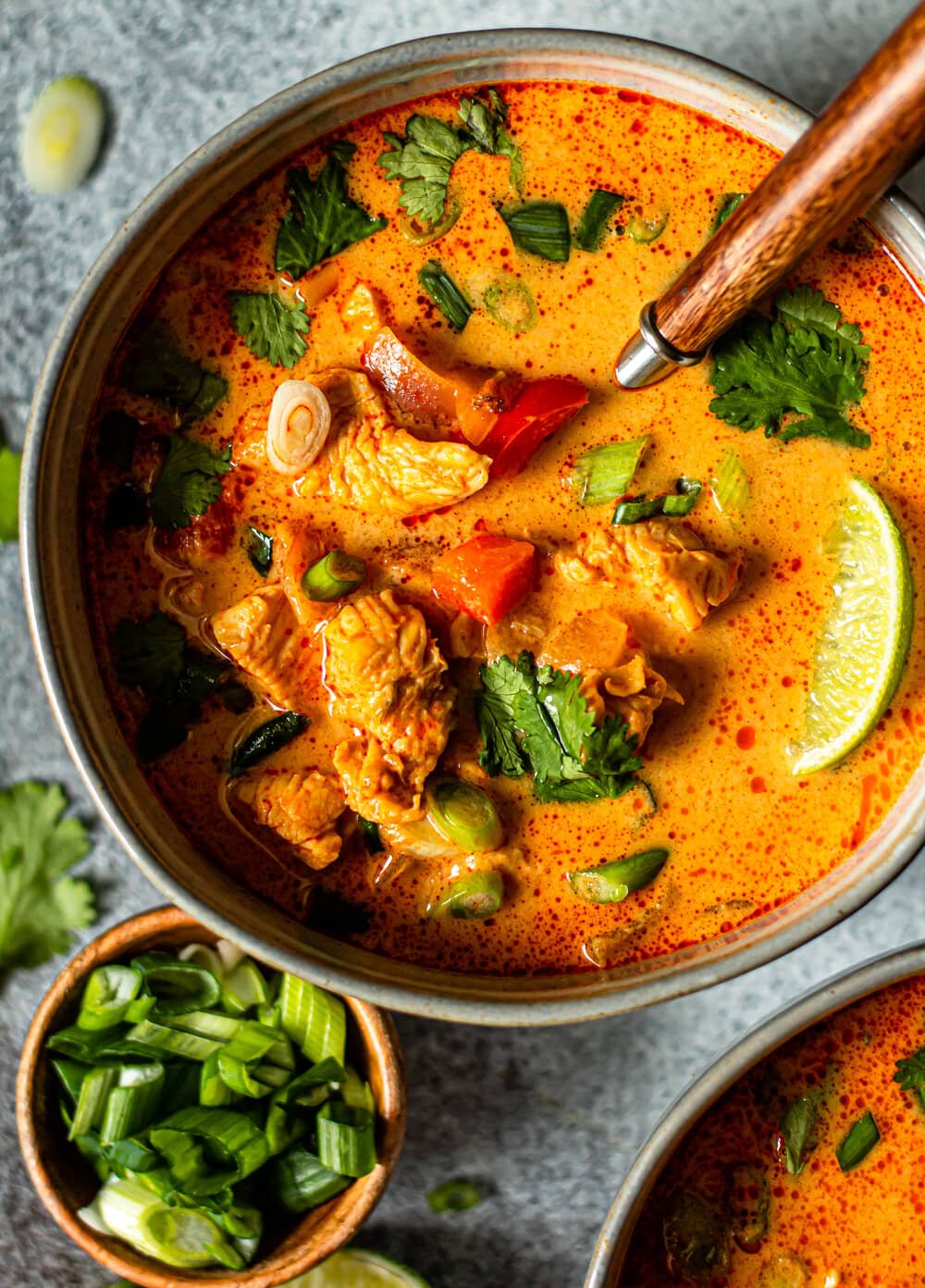 Thai Red Curry Chicken Soup (Whole30, Paleo, Low-Carb) - All the ...