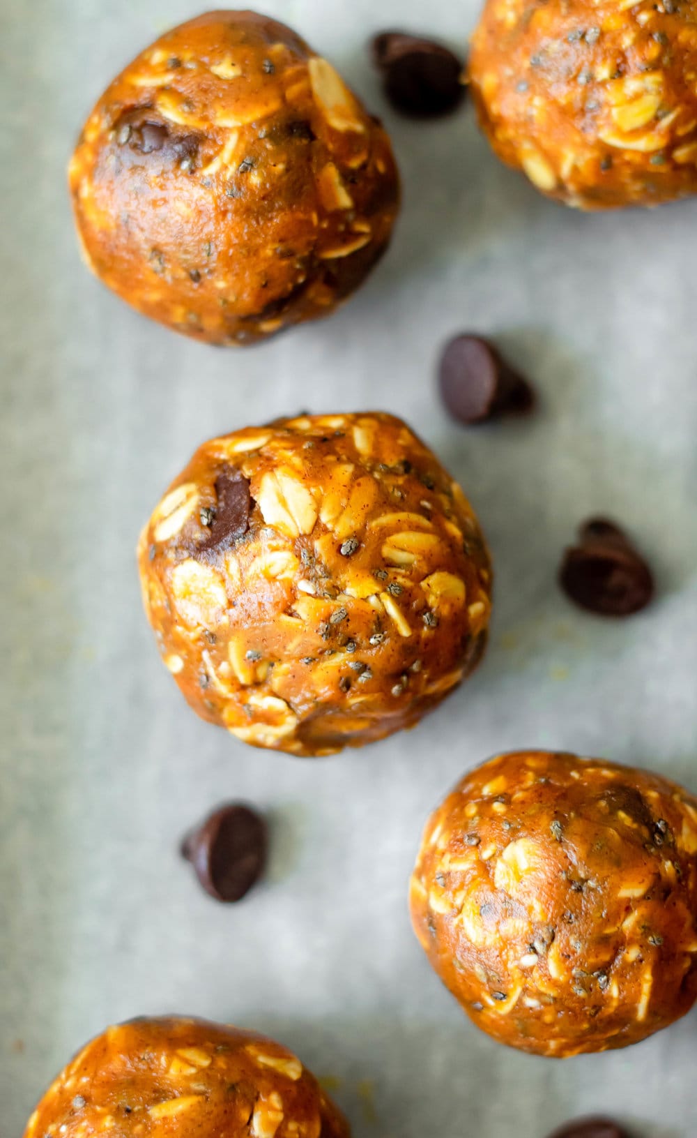 No Bake Pumpkin Spice Energy Bites - All the Healthy Things