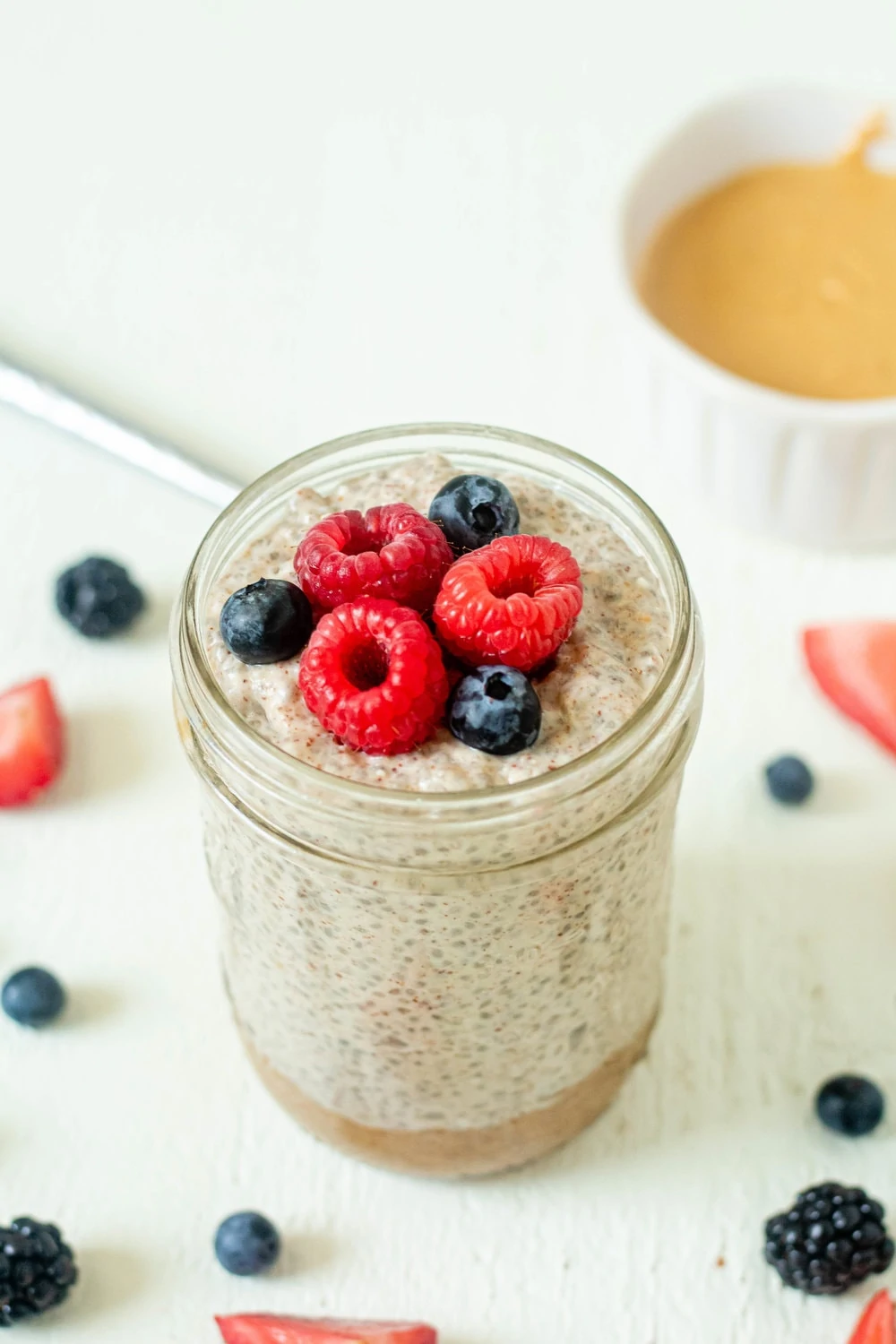 Almond Butter Chia Seed Pudding
