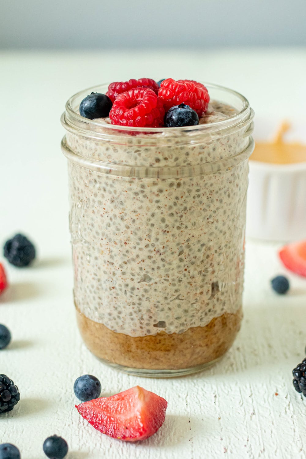 Almond Butter Chia Seed Pudding