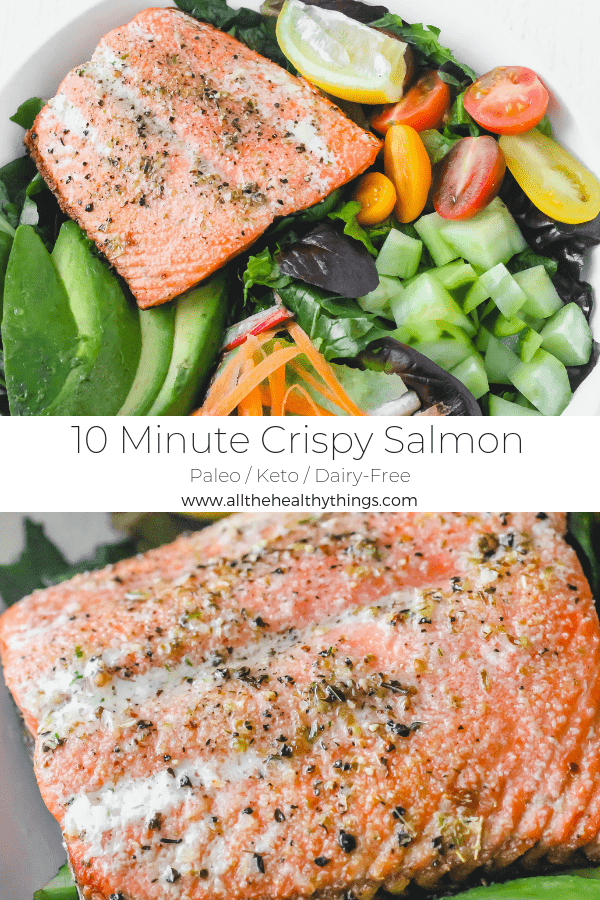 10 Minute Crispy Salmon
