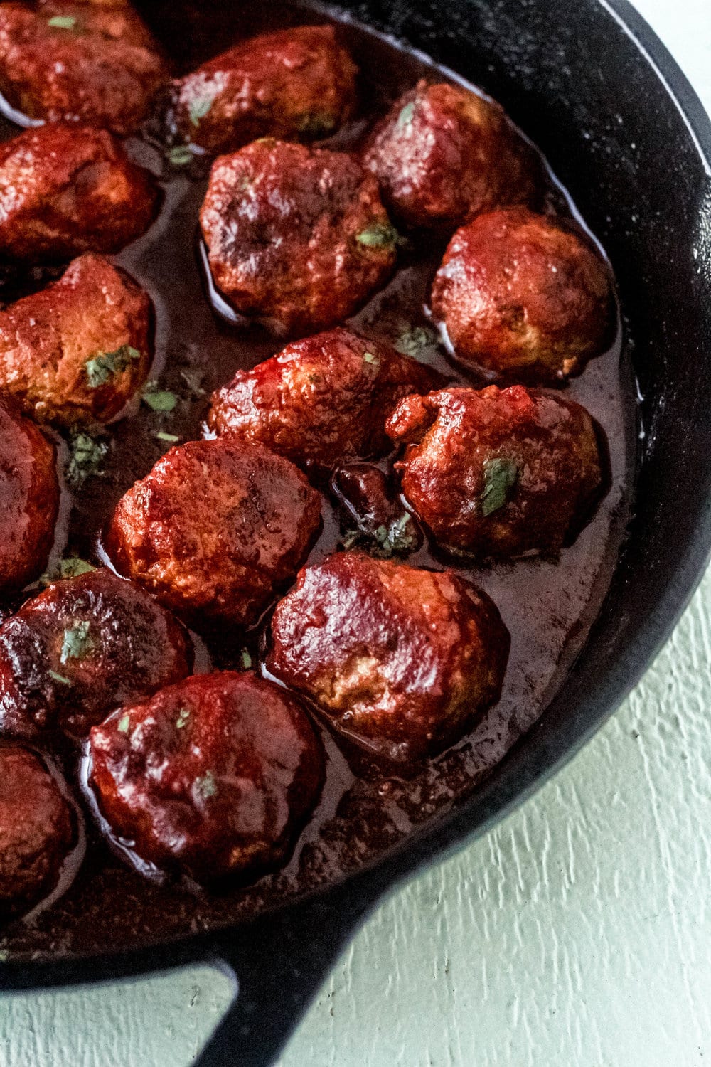 Barbecue Chicken Meatballs (Whole30 + Paleo) All the Healthy Things