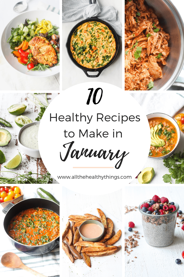10 Healthy Recipes to Make in January