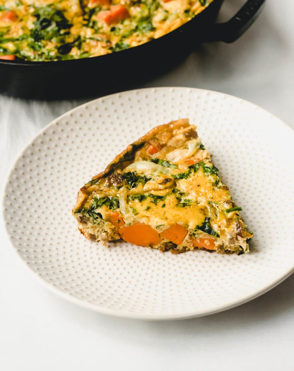 Sweet Potato and Sausage Frittata All the Healthy Things