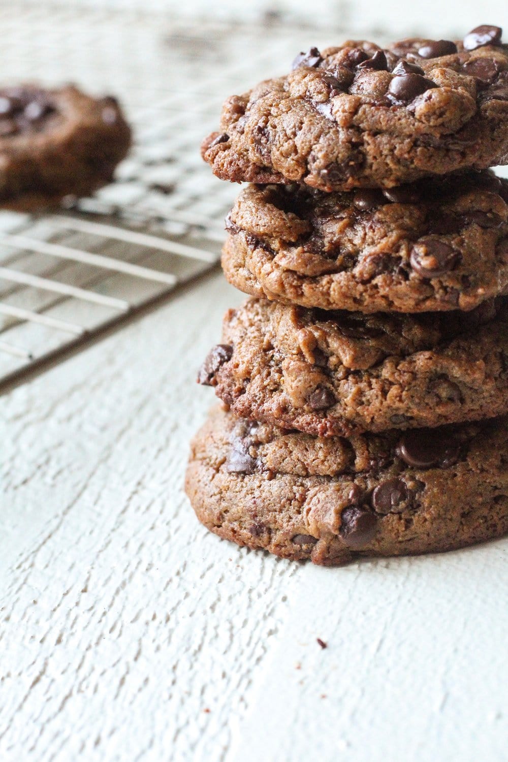 Almond Butter Chocolate Chip Cookies