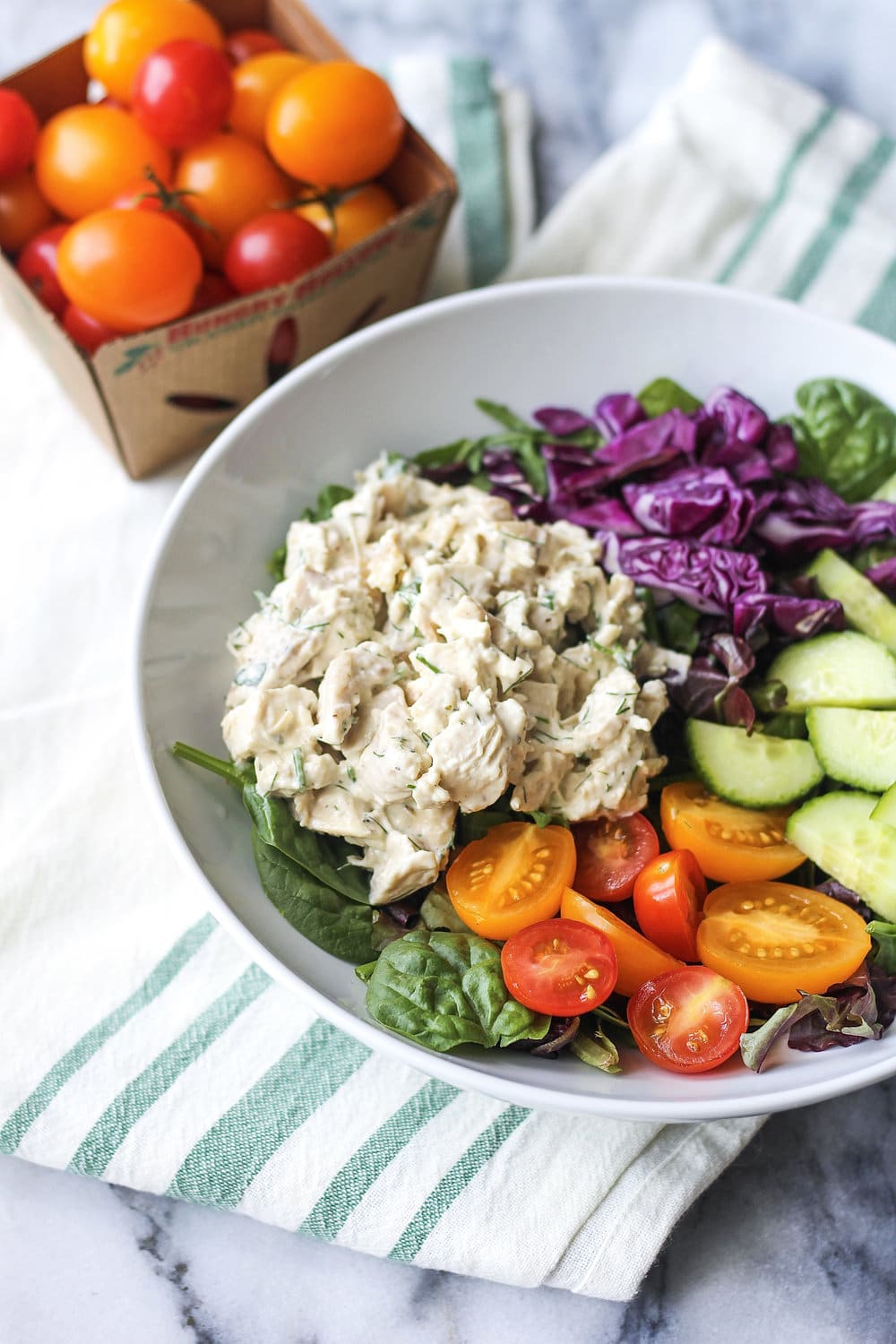 Whole30 Five-Minute Classic Chicken Salad - All the Healthy Things
