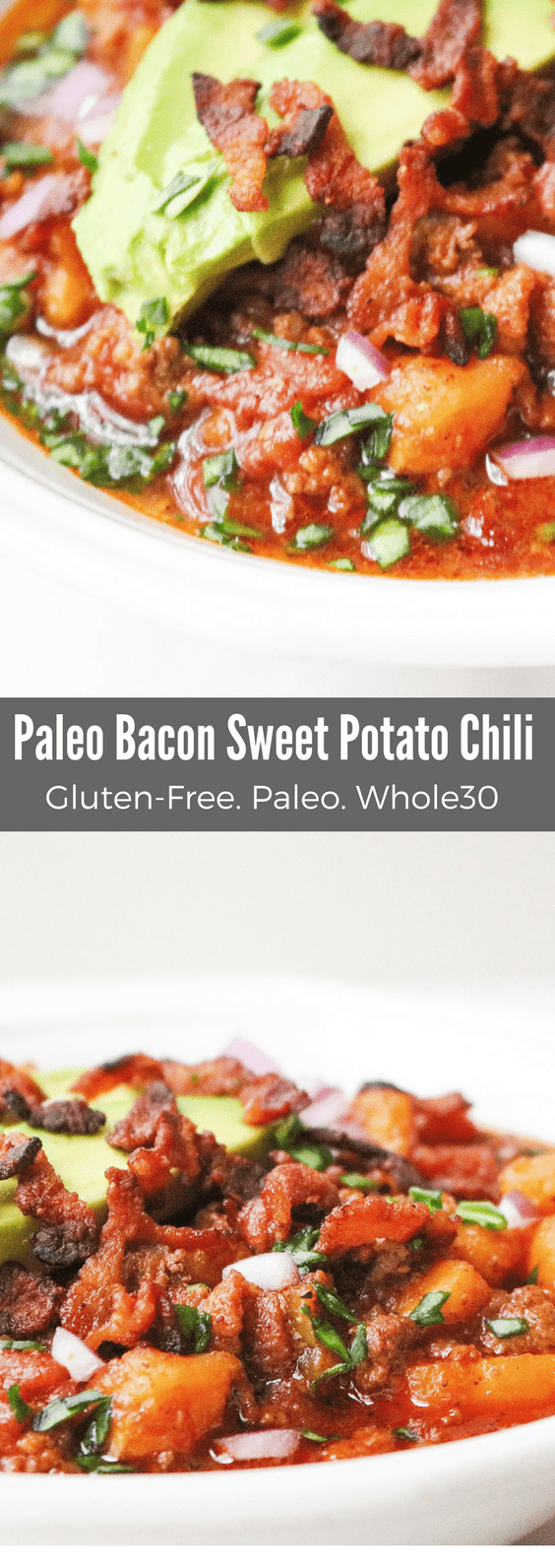 Paleo Bacon Sweet Potato Chili