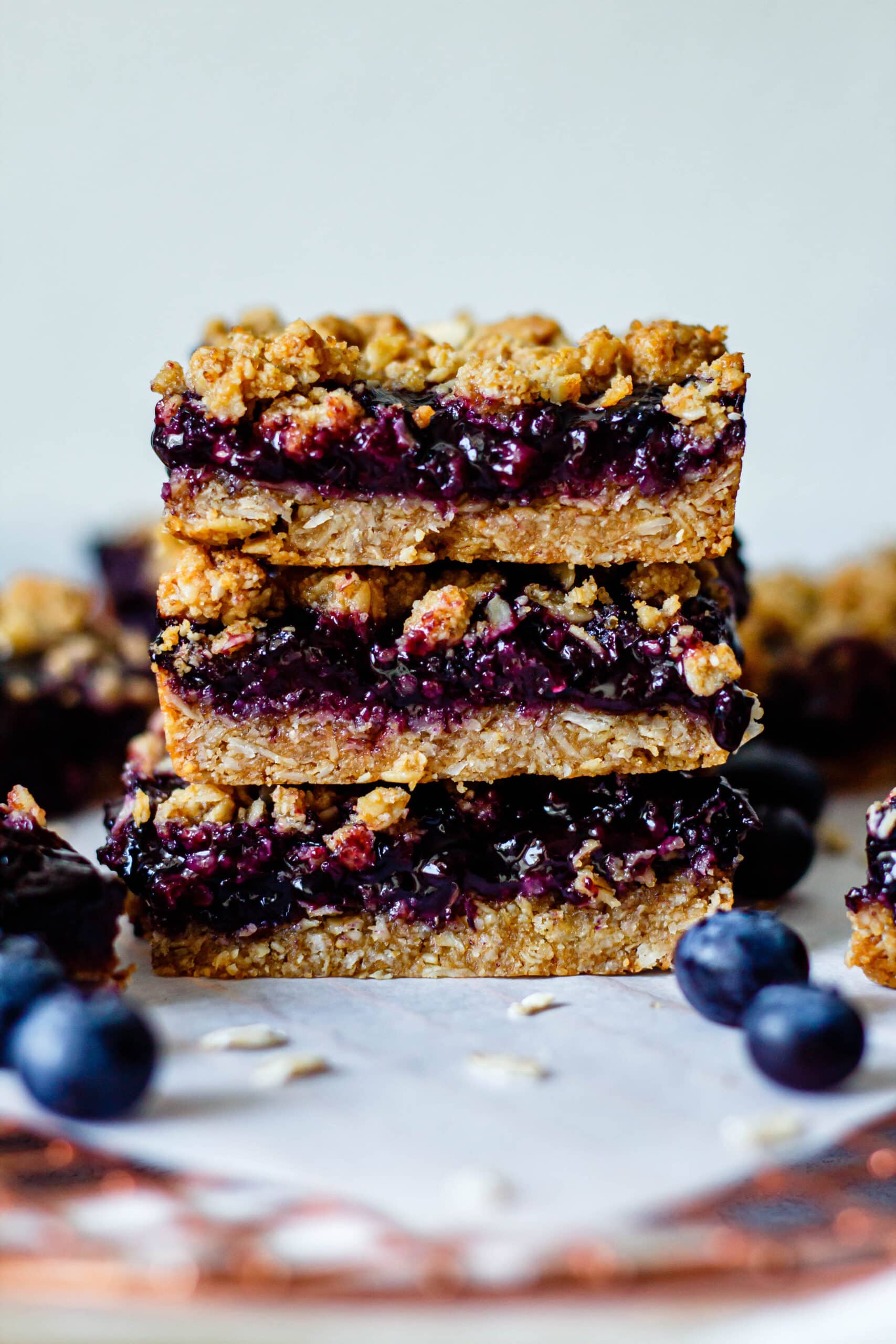 Blueberry Pie Bars All The Healthy Things
