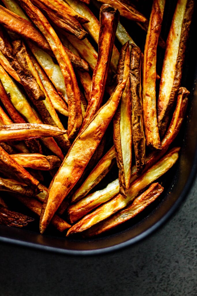 Crispy Homemade Air Fryer French Fries - All the Healthy Things