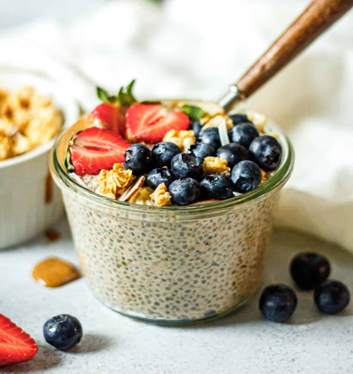 Vanilla Chia Pudding All The Healthy Things