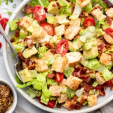 Chicken Bacon Avocado Chopped Salad-image