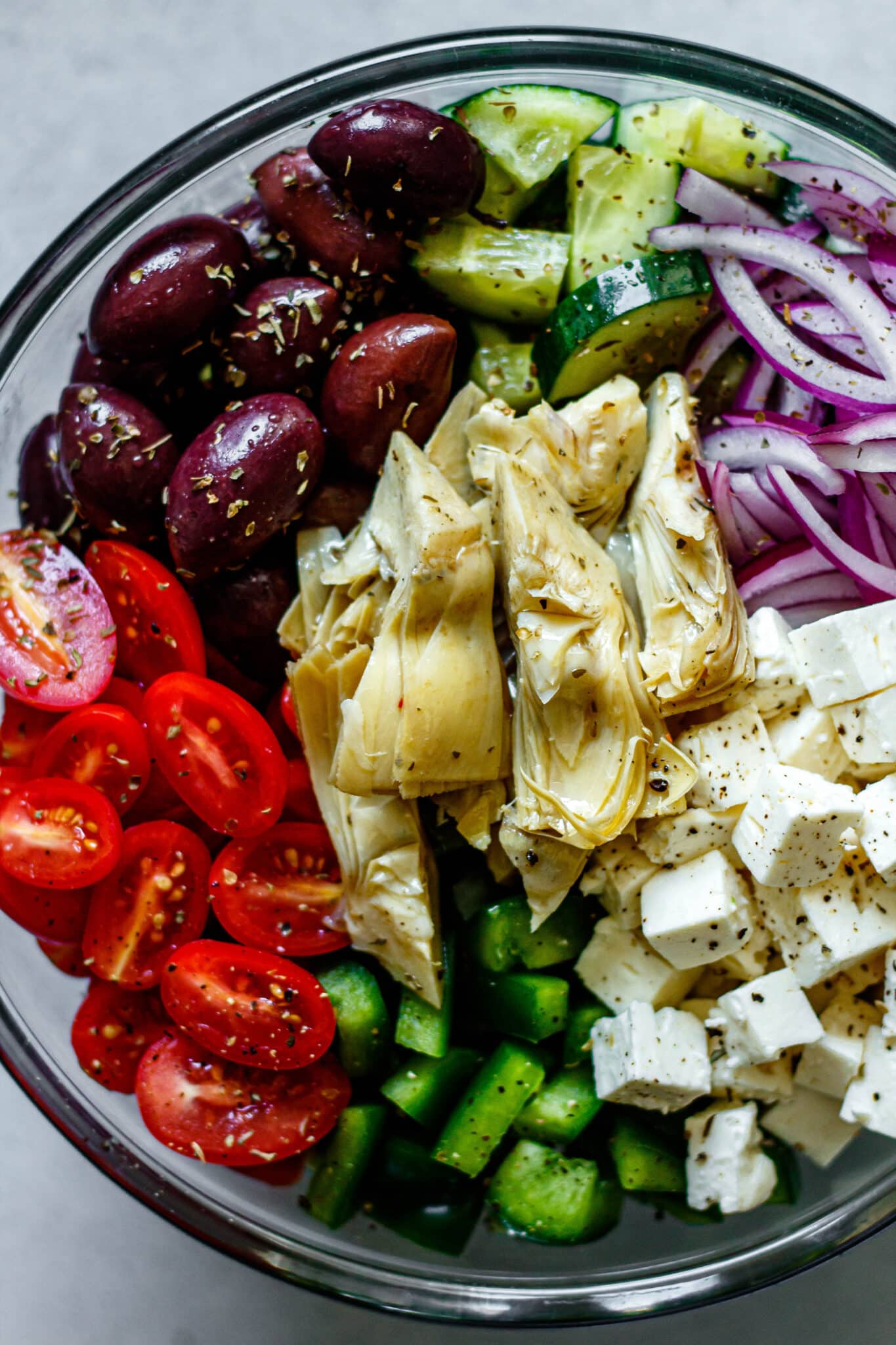 The Best Greek Salad All The Healthy Things 8302