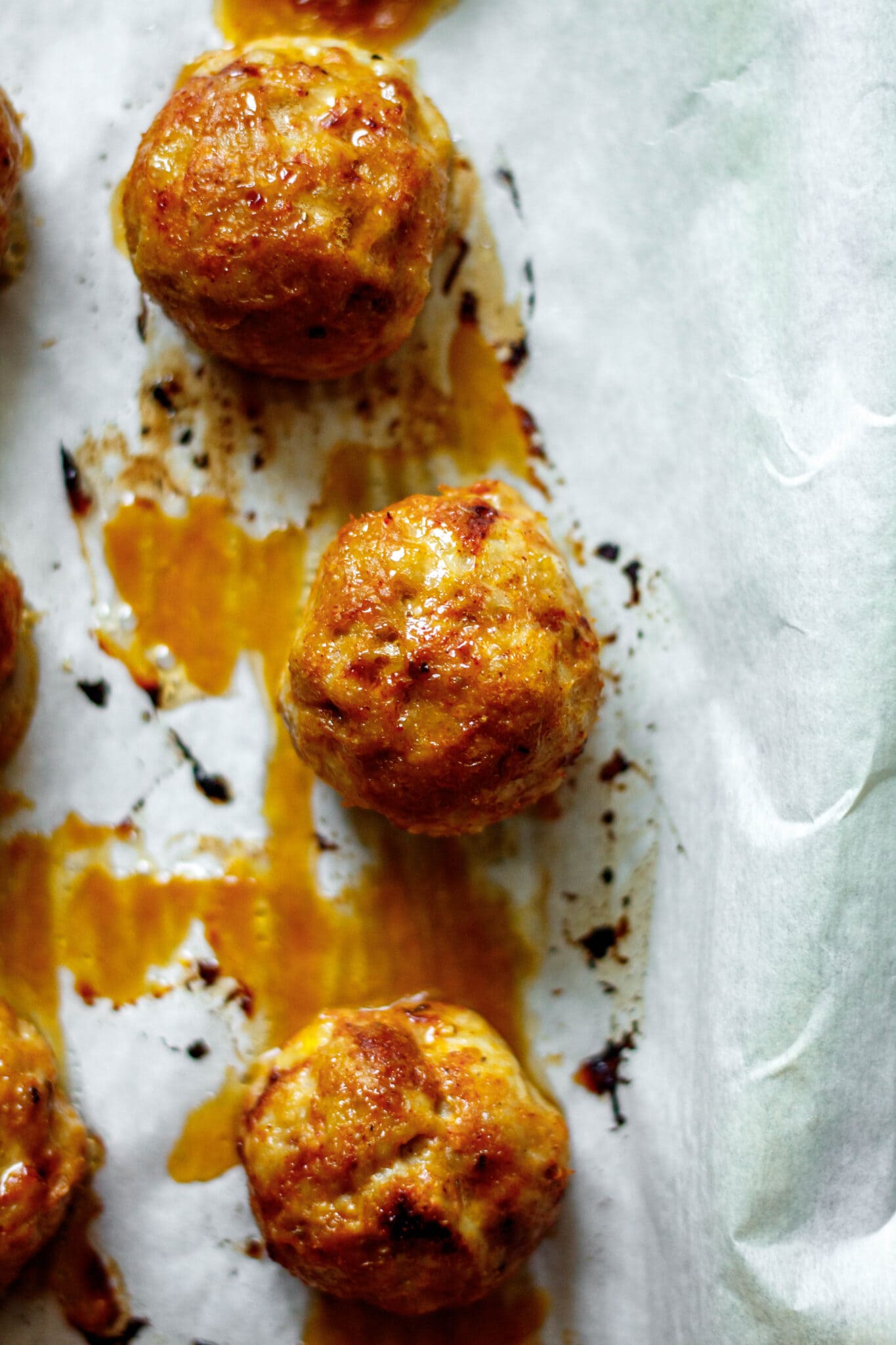 BBQ Chicken Meatballs All the Healthy Things