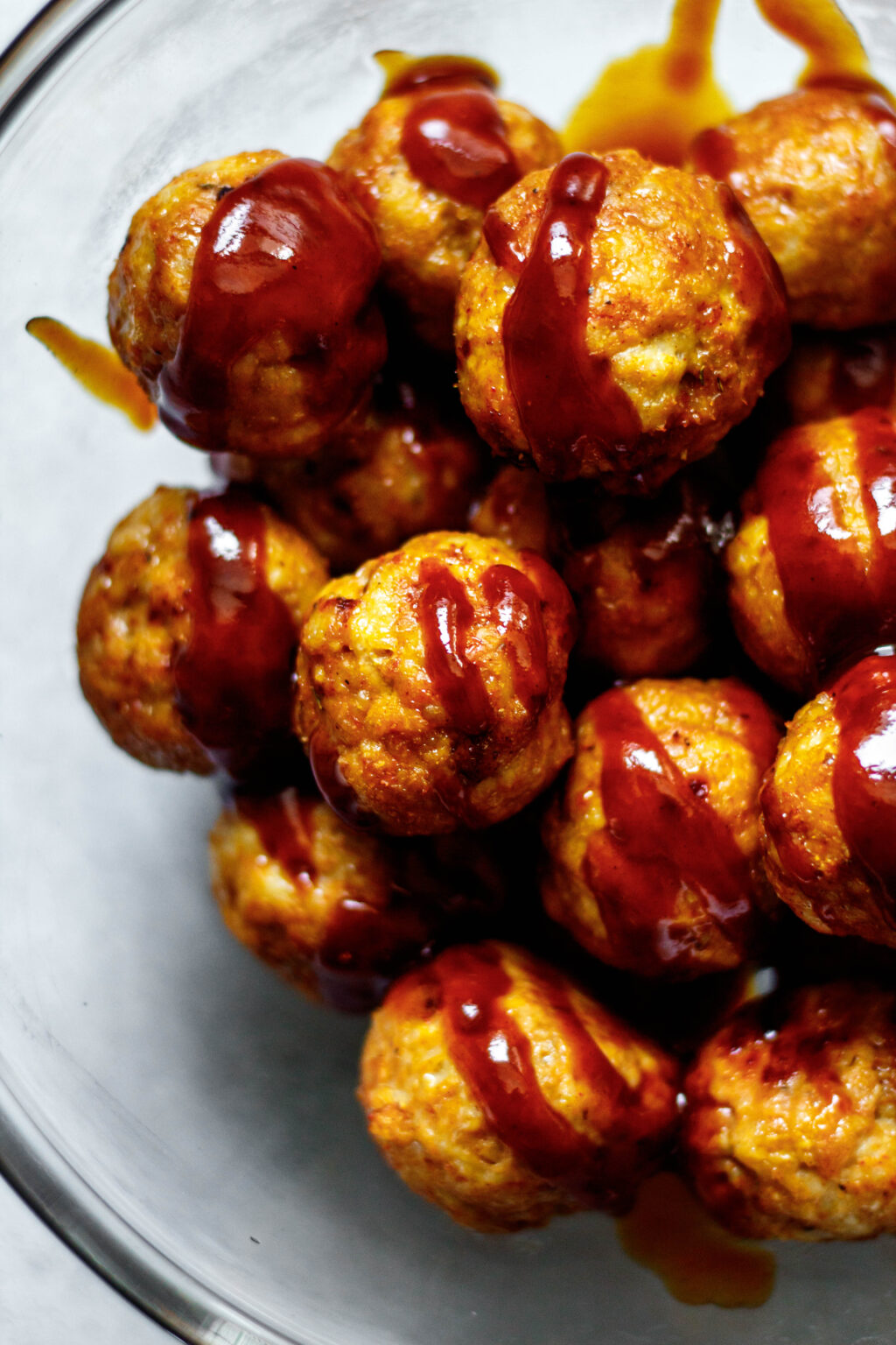 BBQ Chicken Meatballs All the Healthy Things