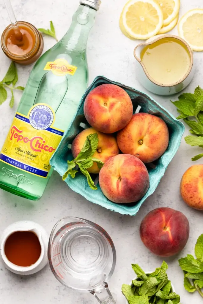 peach lemonade ingredients