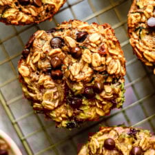 Banana Zucchini Oatmeal Cups