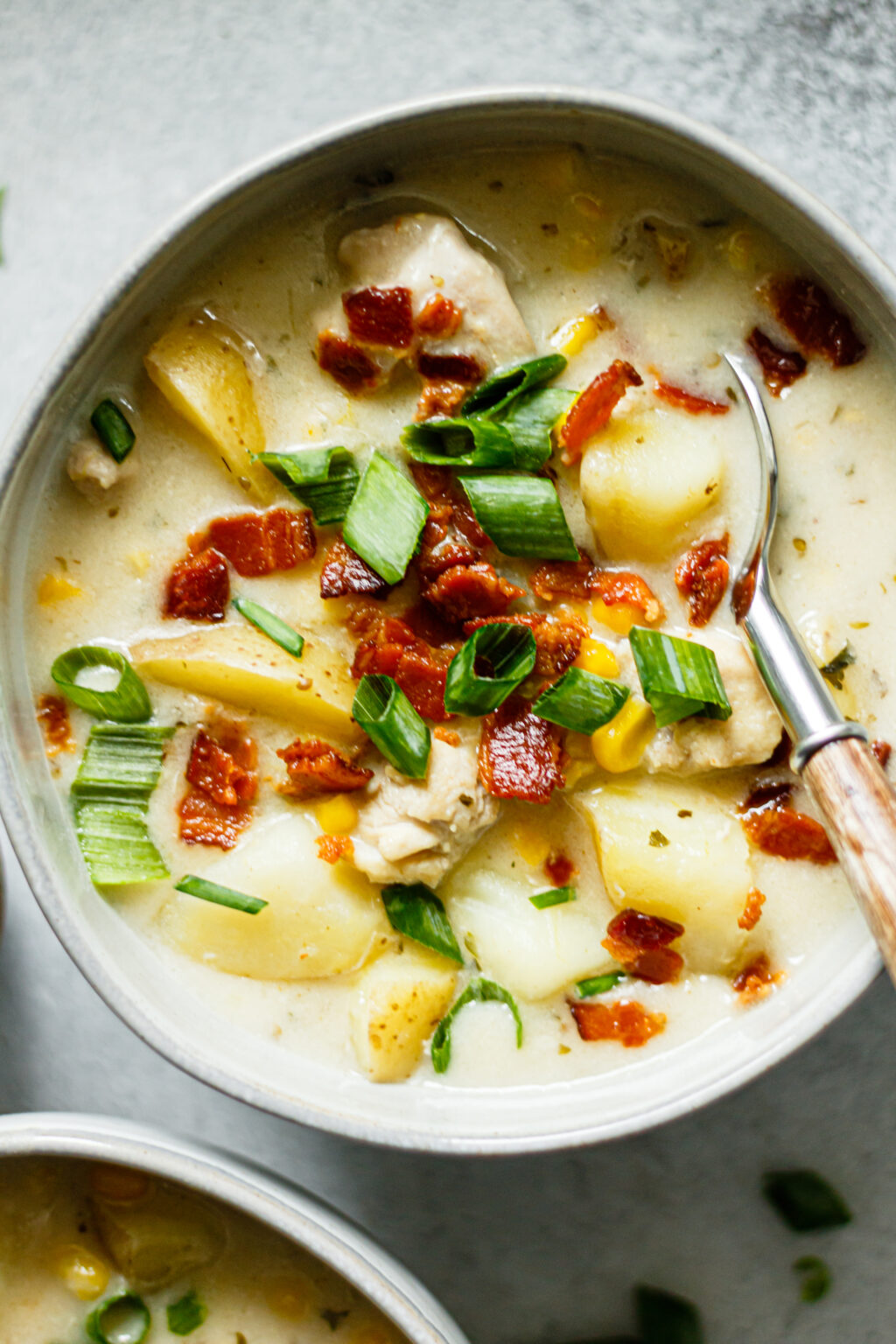Chicken and Corn Chowder - All the Healthy Things