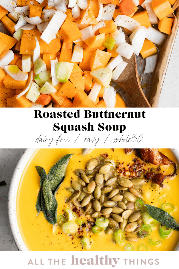 List of 20 butternut squash soup toppings 10 Roasted Butternut Squash Soup | Easy Fall Soup