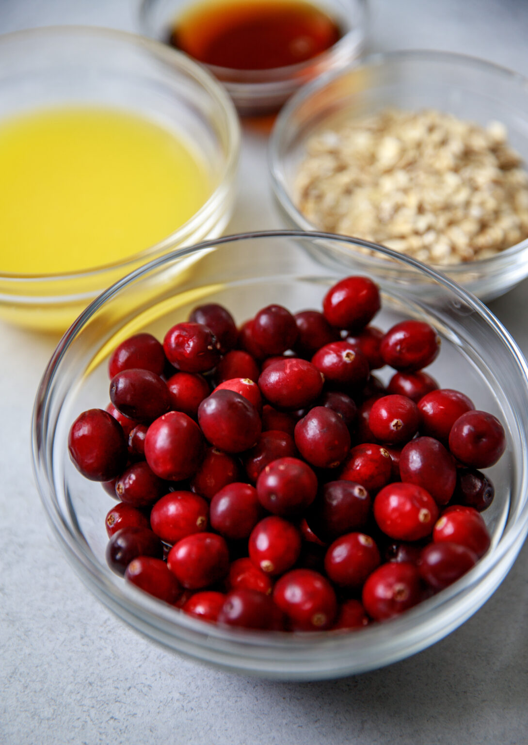 Gluten Free Cranberry Crumble Bars All the Healthy Things