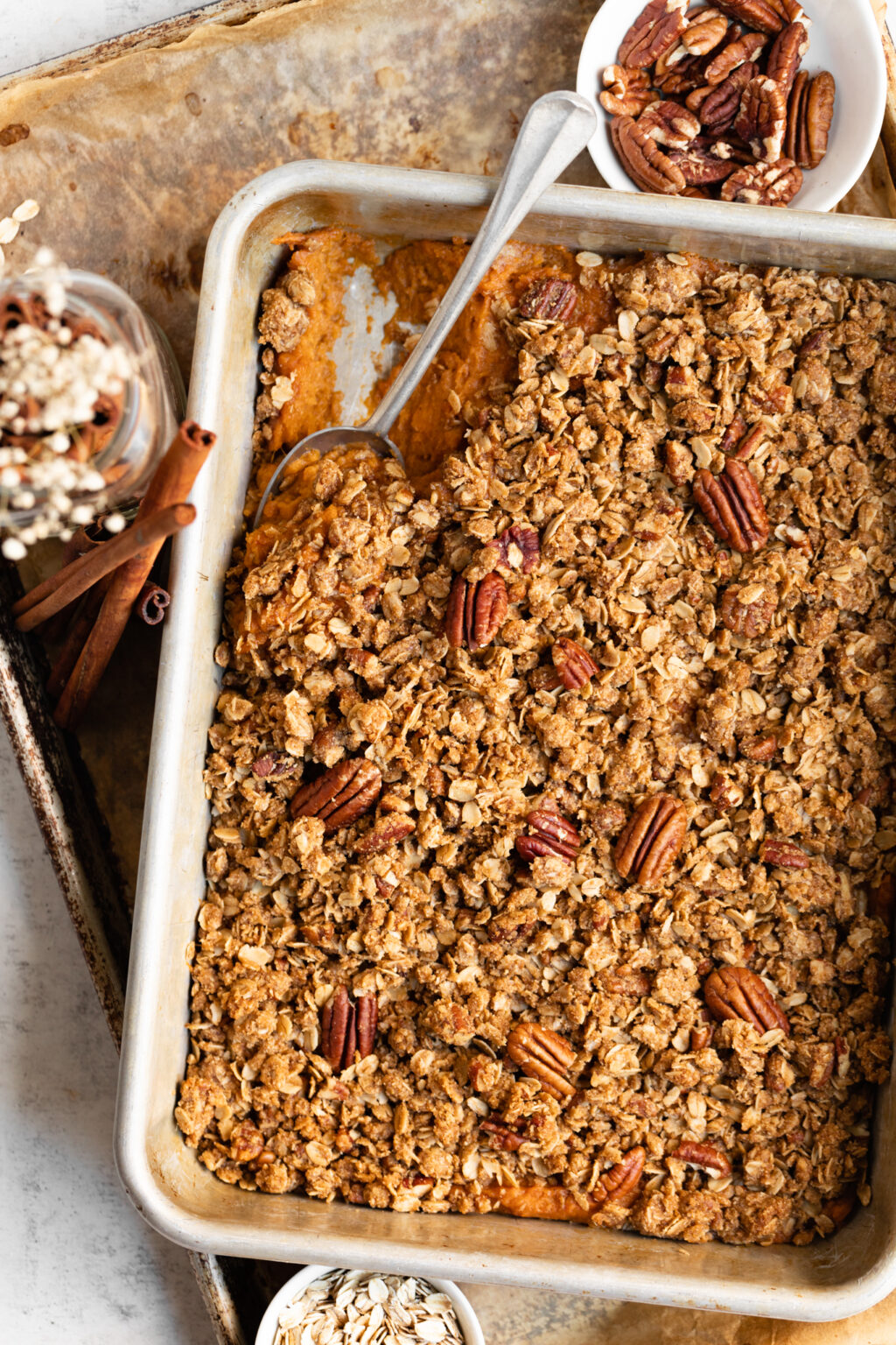 Healthy Sweet Potato Casserole - All the Healthy Things