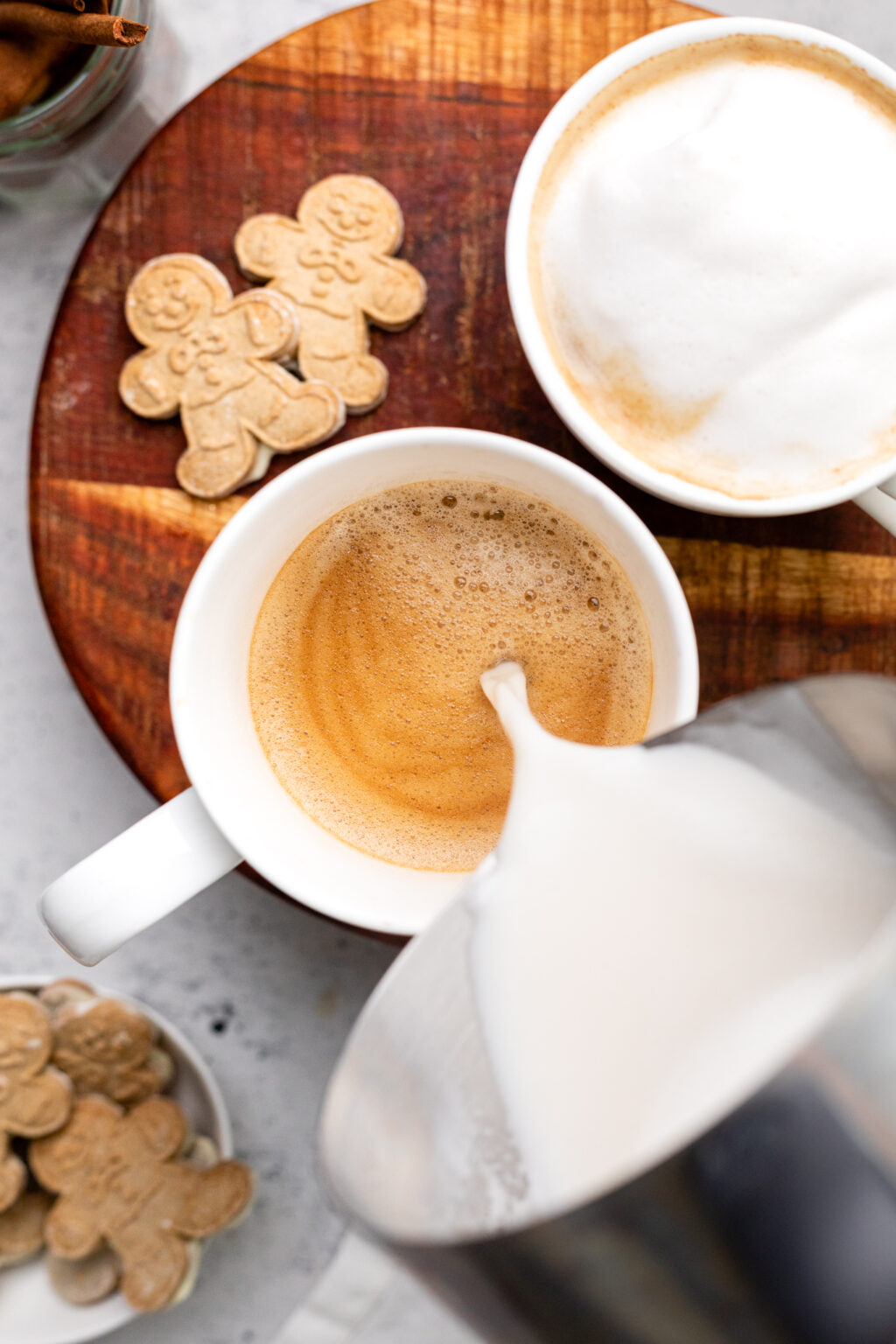 The Best Homemade Gingerbread Latte All The Healthy Things