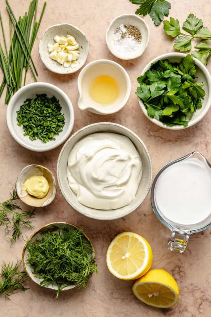 dairy free ranch dressing ingredients