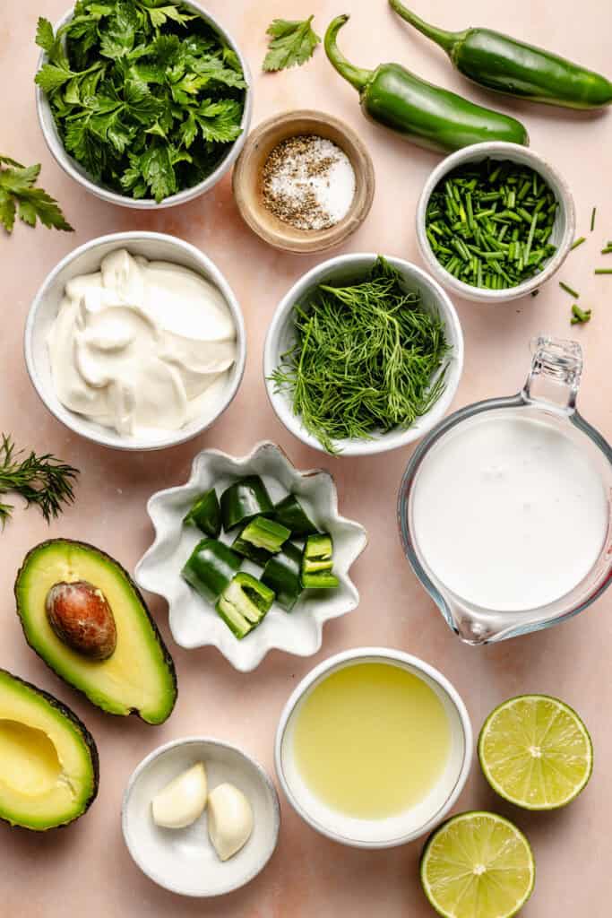 jalapeno ranch dressing ingredients
