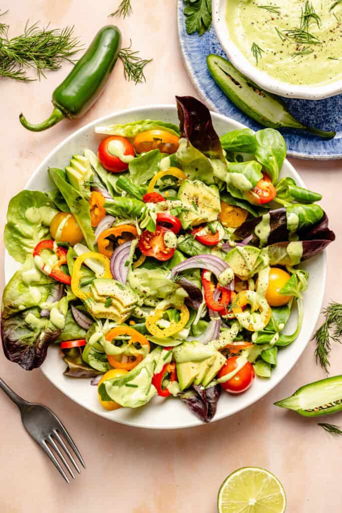 jalapeno ranch on salad
