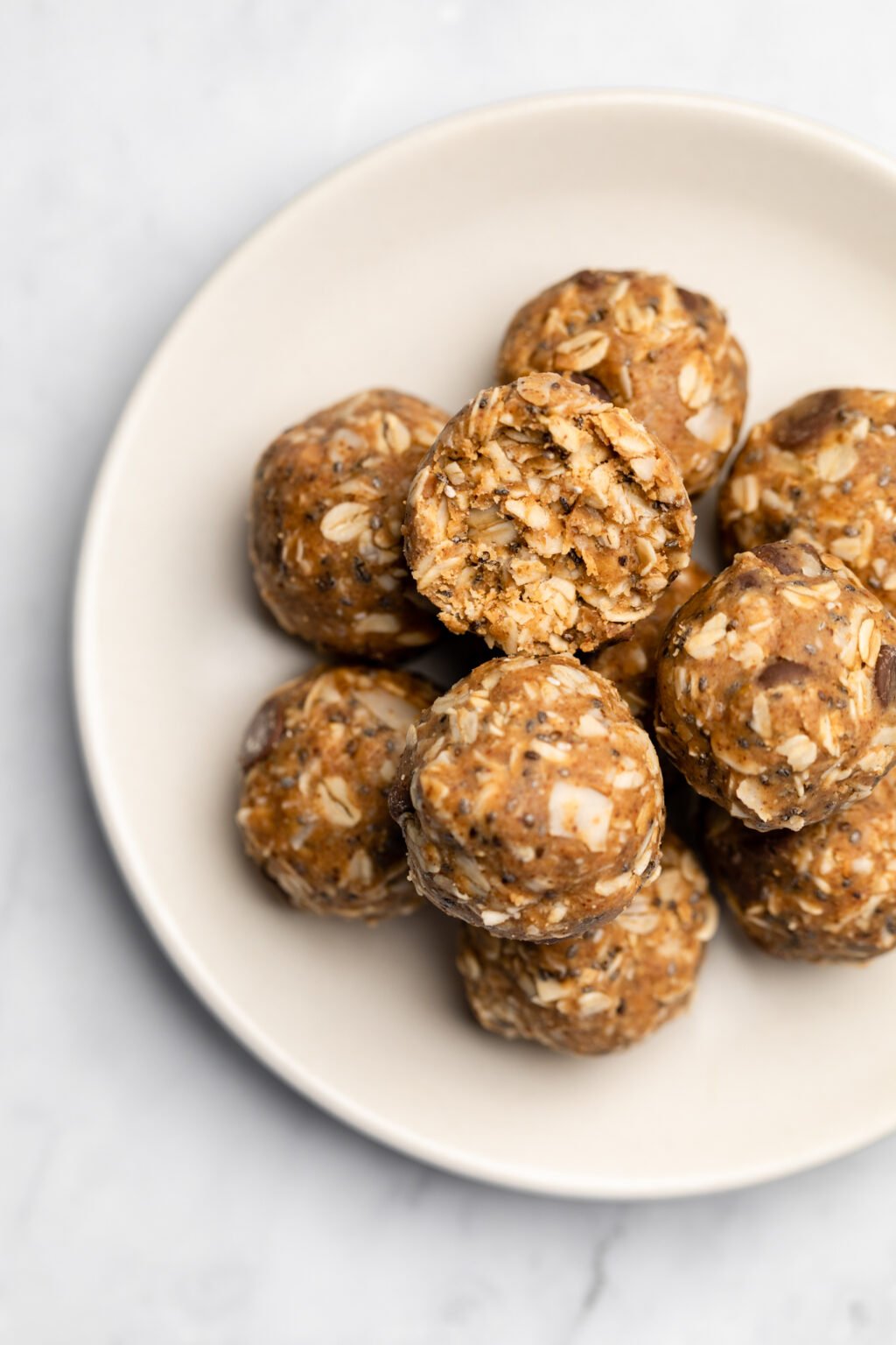 Chocolate Chip Cookie Dough Bites - All the Healthy Things