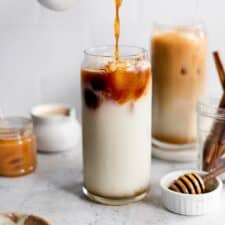 Iced Honey Cinnamon Latte