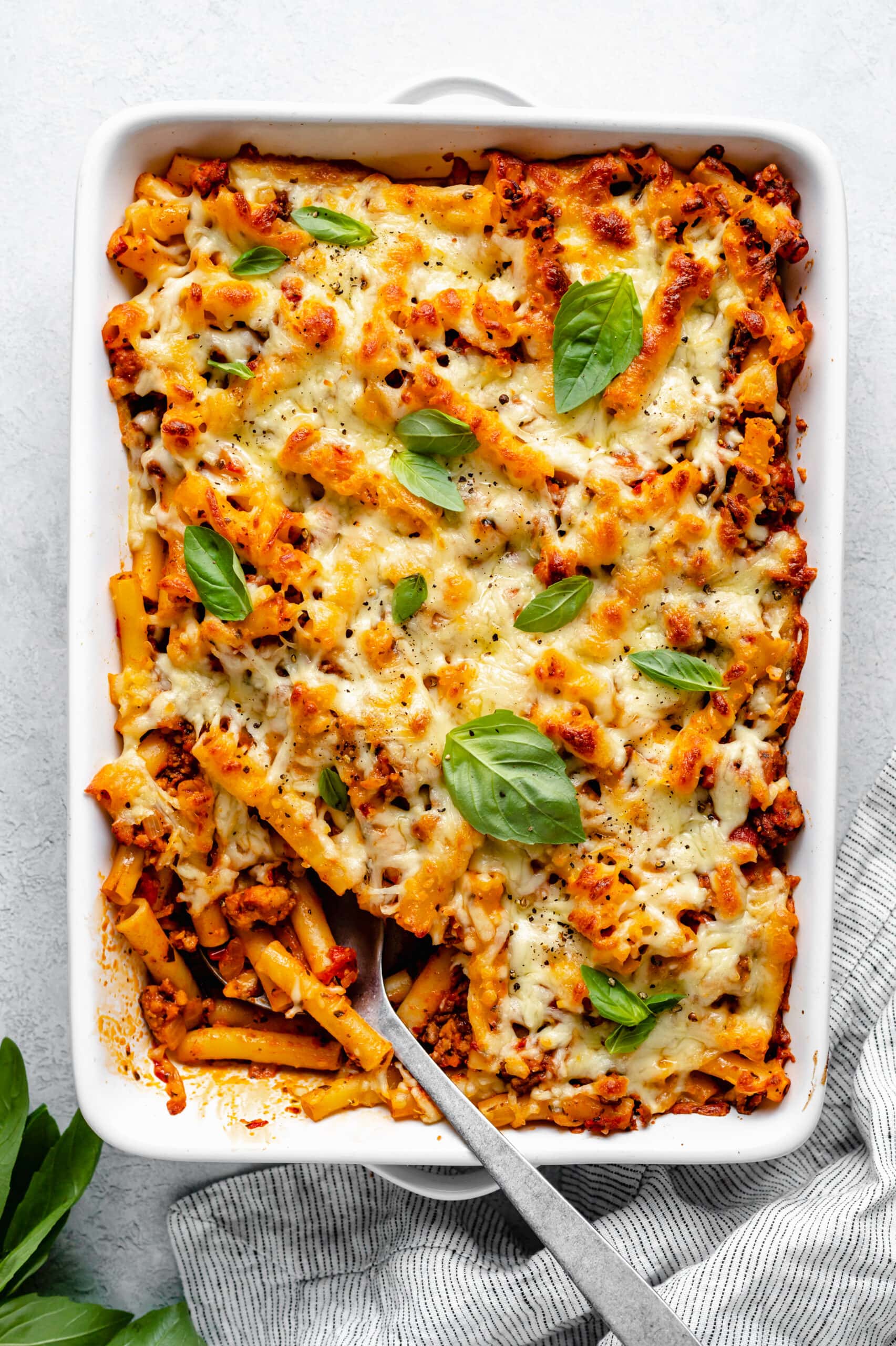 Healthy Baked Ziti - All the Healthy Things