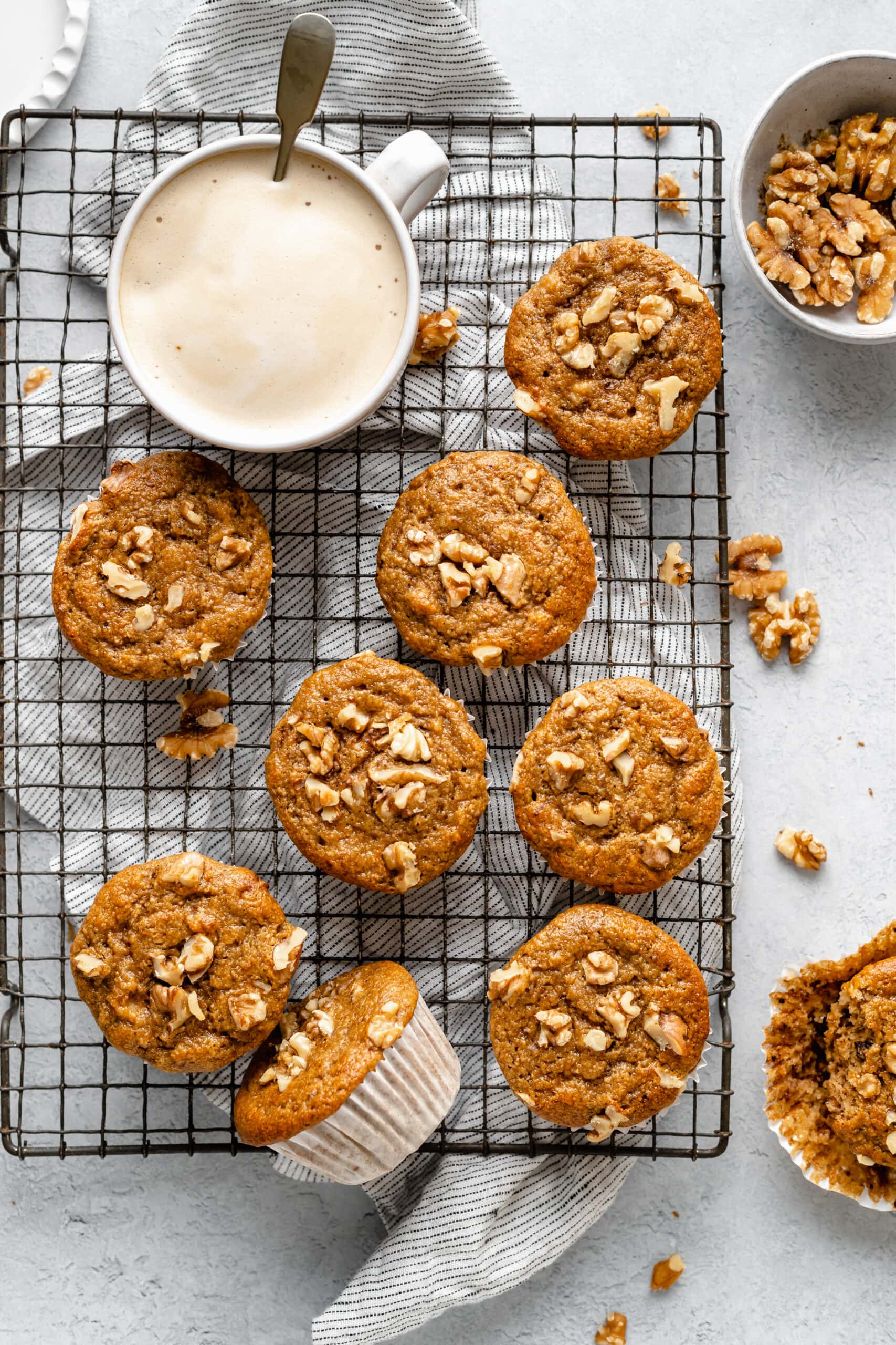 Healthy Banana Nut Muffins All the Healthy Things