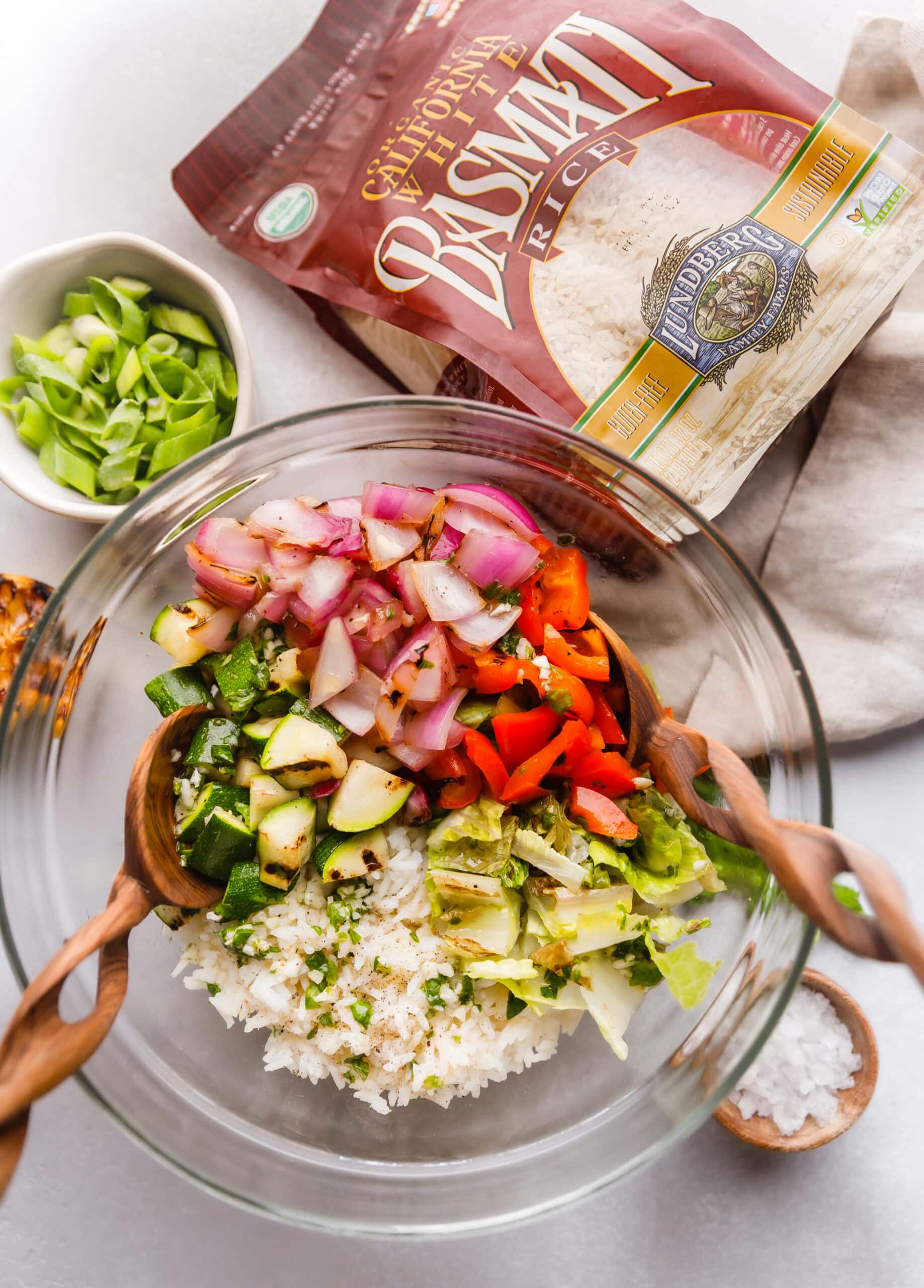 Grilled Vegetable and Rice Salad All the Healthy Things