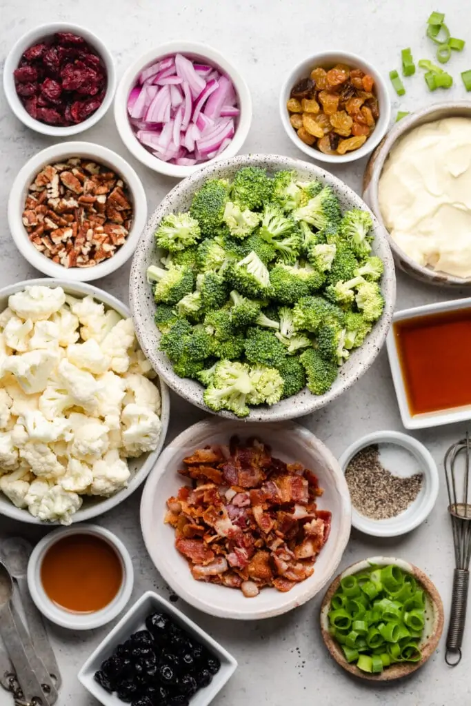 salad ingredients