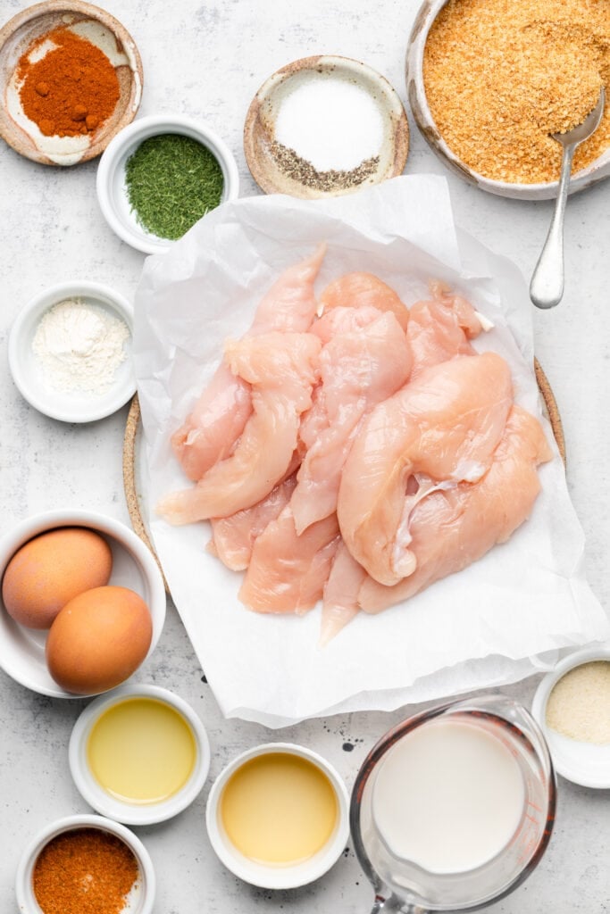 chicken tender ingredients