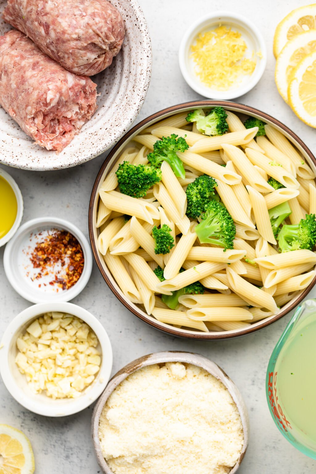 Sausage and Broccoli Pasta All the Healthy Things