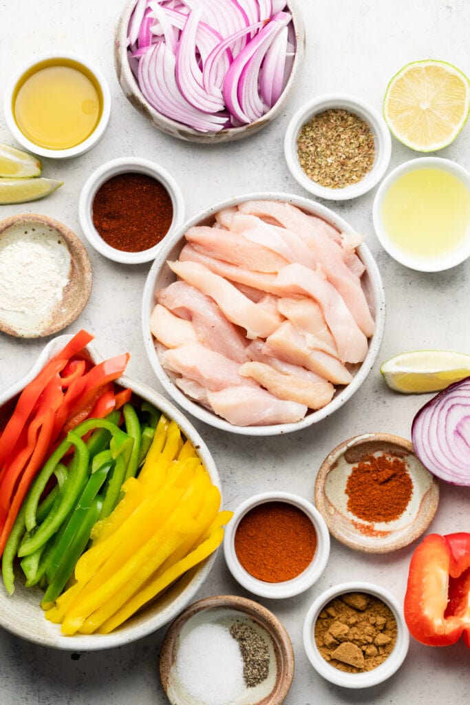 chicken fajita ingredients