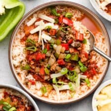 Hearty Stuffed Bell Pepper Soup
