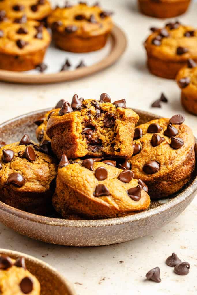 muffins on plate