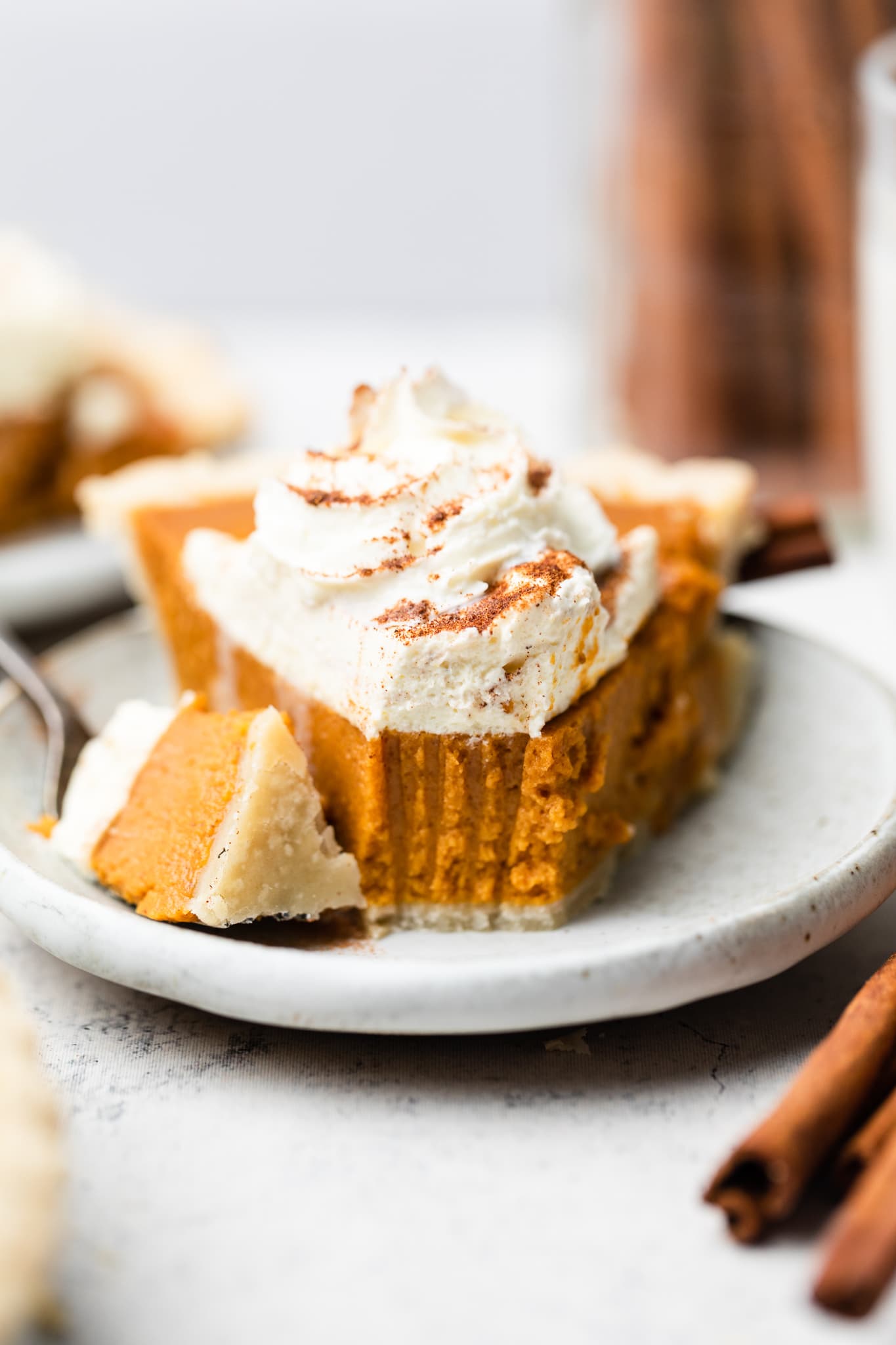Brown Butter Sweet Potato Pie - All the Healthy Things